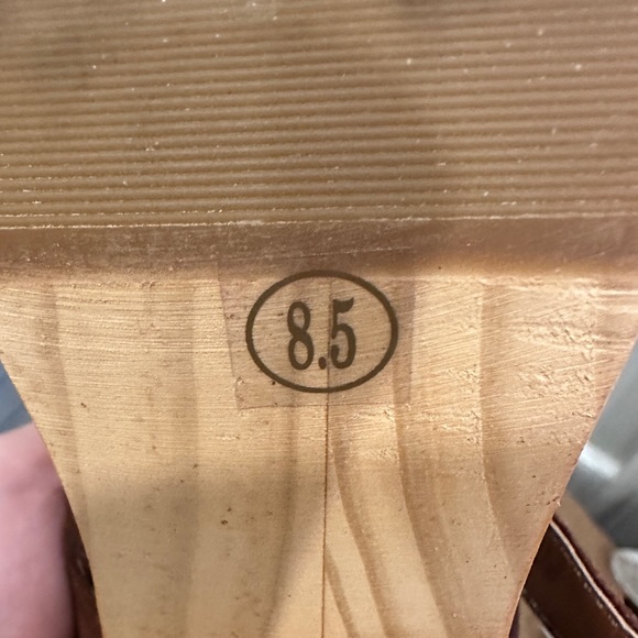 Steve Madden Hilde Wooden Platform Clog WORN ONCE - Picture 7 of 7